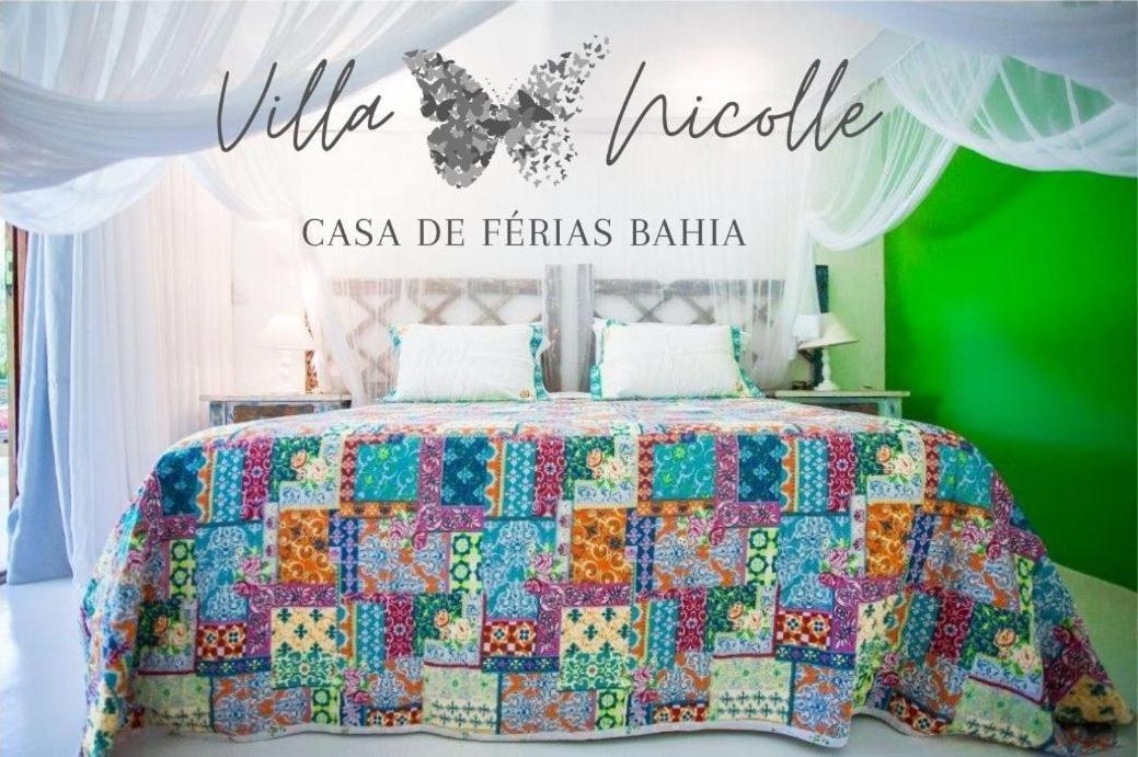Villa Nicolle - Bahia - Praia Do Espelho Exterior foto