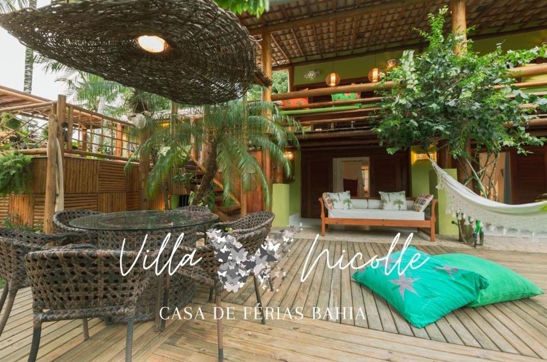 Villa Nicolle - Bahia - Praia Do Espelho Exterior foto